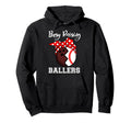 Busy Raising Ballers Funny Bowling Hoodie - Trendy Graphic Men Women - T-Shirt, Sweatshirt, Hoodie