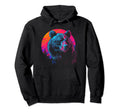 Bear Vaporwave Aesthetic Synthwave Hoodie - Casual Everyday Wear Unisex - T-Shirt, Sweatshirt, Hoodie
