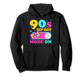 90S Hip Hop Lover Gangster Rap Old Hoodie - Fun Novelty Design Unisex - T-Shirt, Sweatshirt, Hoodie