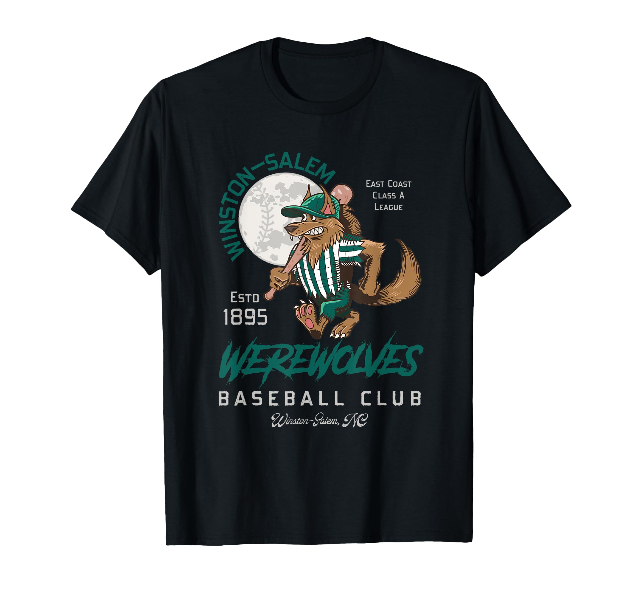 Winston Salem Werewolves Minor League T-Shirt - Aesthetic Graphic Unisex - T-Shirt, Sweatshirt, Hoodie