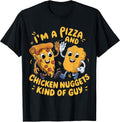 I'm a Pizza and Chicken Nuggets Lover Outfit - Adult & Kids T-Shirts, Sweatshirts & Hoodies apparel design preview 1