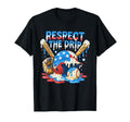 Funny Respect Drip Baseball Ice Cream T-Shirt - Streetwear Style Men Women - T-Shirt, Sweatshirt, Hoodie