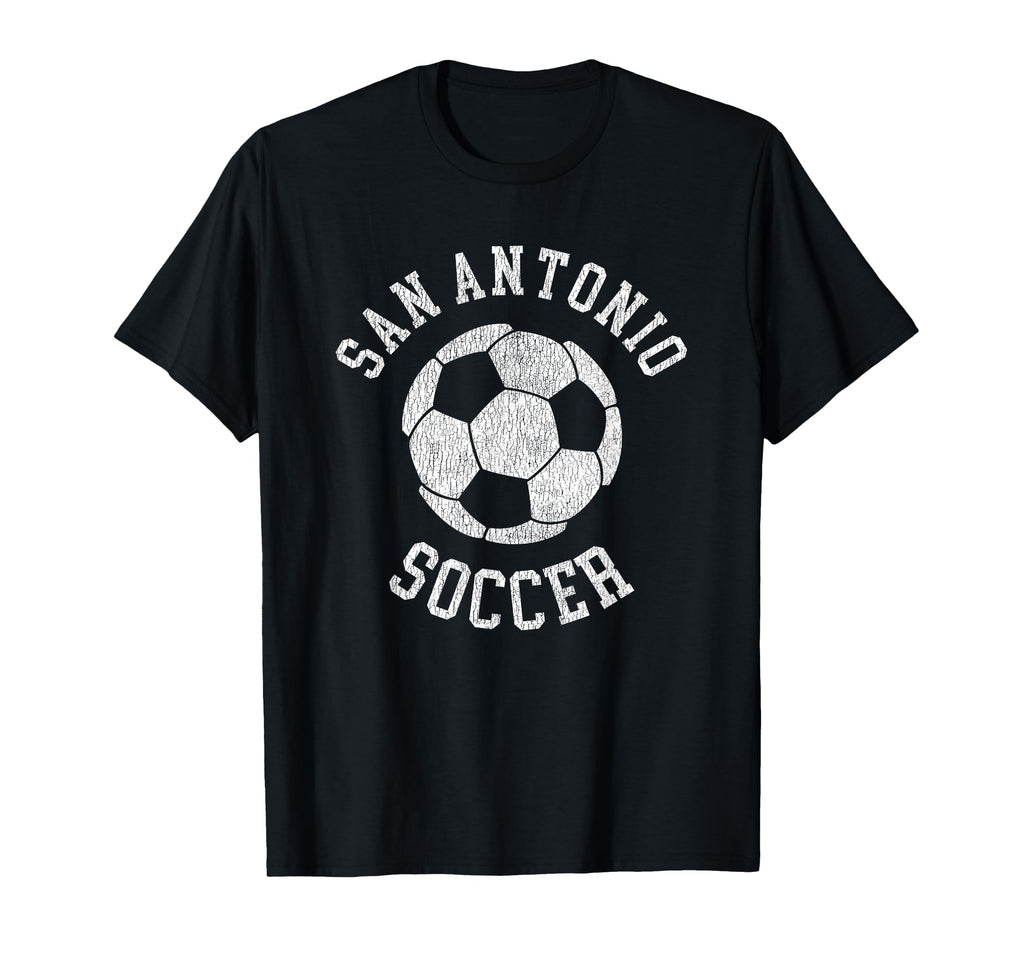 San Antonio Soccer Distressed 90S T-Shirt - Casual Everyday Wear Unisex - T-Shirt, Sweatshirt, Hoodie