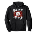 Game Day Leopard Baseball Game Day Hoodie - Casual Everyday Wear for Adults - T-Shirt, Sweatshirt, Hoodie