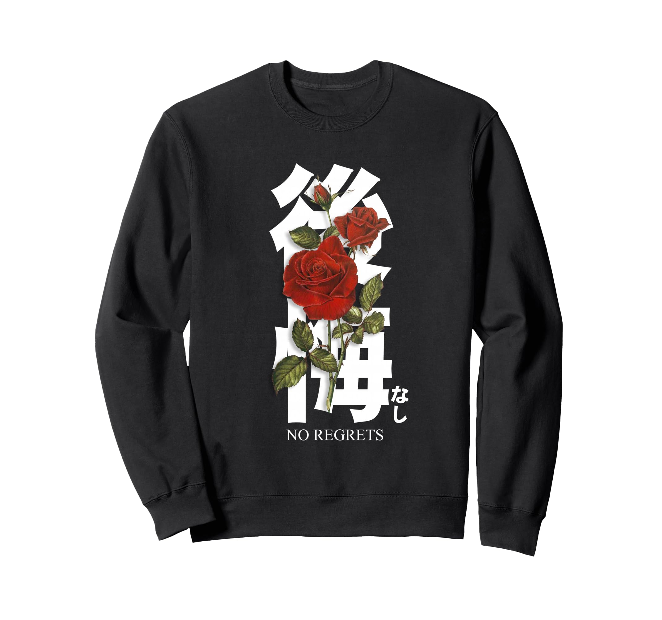 Red Rose 80S 90S Soft Grunge Goth Sweatshirt - Unique Graphic Men Women - T-Shirt, Sweatshirt, Hoodie