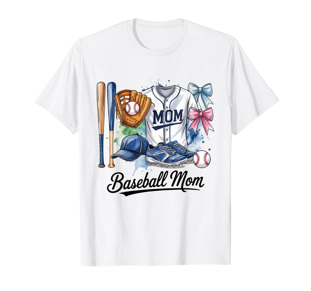 Brushstroke American Baseball Game T-Shirt - Minimalist Print for Adults - T-Shirt, Sweatshirt, Hoodie