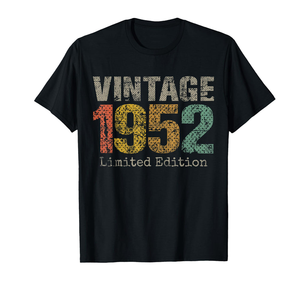 1952 Text 74Th Birthday Gift 74 Year Old T-Shirt - Graphic Print for Adults - T-Shirt, Sweatshirt, Hoodie