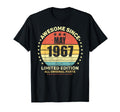 Awesome Since May 1967 56Th T-Shirt - Casual Everyday Wear for Adults - T-Shirt, Sweatshirt, Hoodie