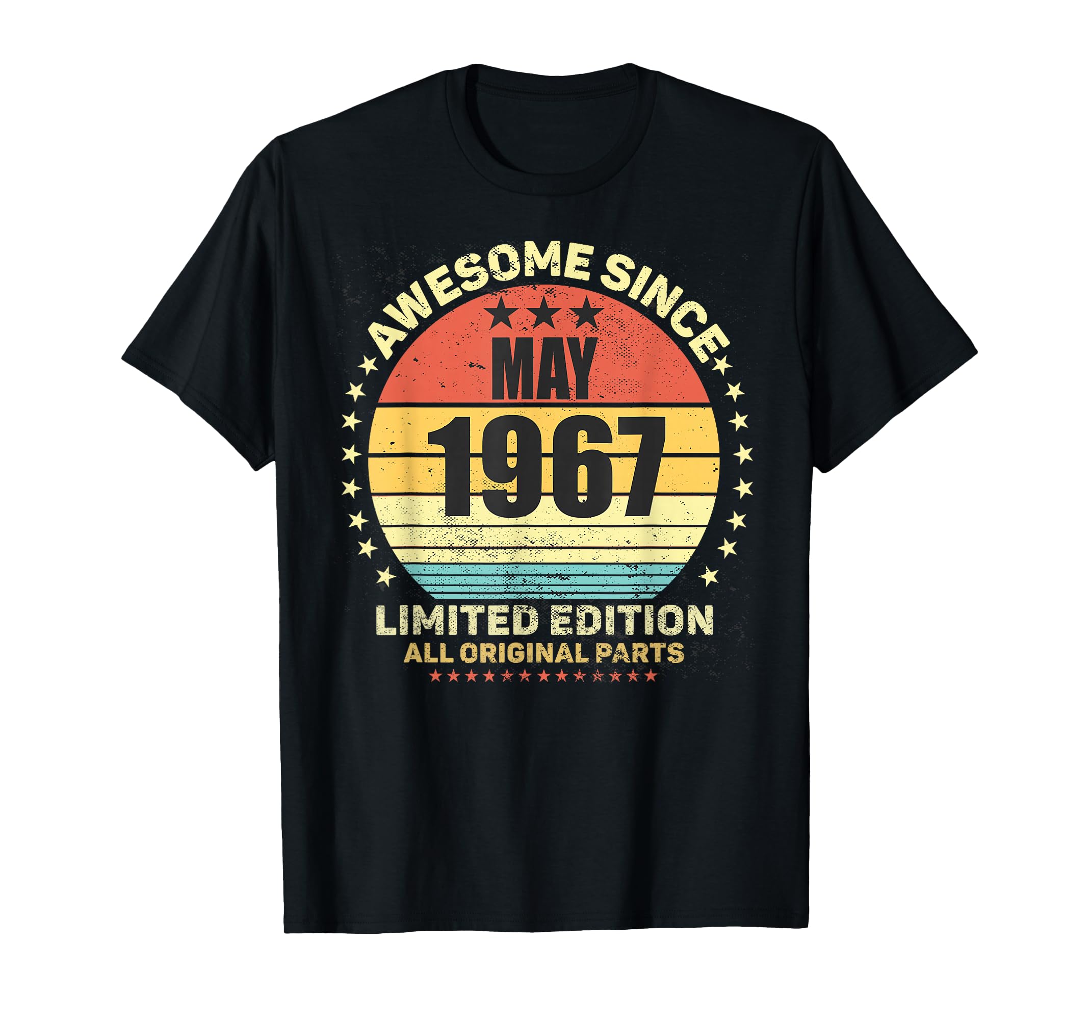 Awesome Since May 1967 56Th T-Shirt - Casual Everyday Wear for Adults - T-Shirt, Sweatshirt, Hoodie