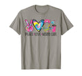 Peace Love Wound Care Nurse Nursing Heart T-Shirt - Trendy Graphic Unisex - T-Shirt, Sweatshirt, Hoodie