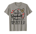 My Favorite Baseball Player Calls Me T-Shirt - Aesthetic Graphic Unisex - T-Shirt, Sweatshirt, Hoodie