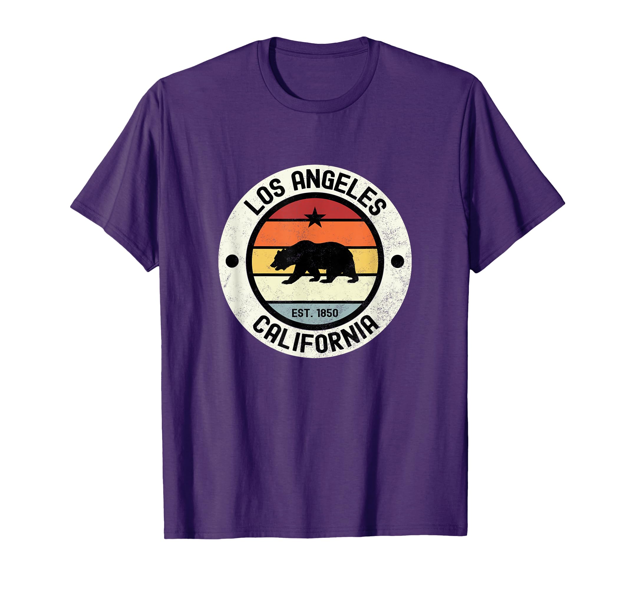 Los Angeles California Bb Black Small T-Shirt - Minimalist Print Men Women - T-Shirt, Sweatshirt, Hoodie
