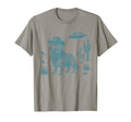 Golden Retriever Cowboy Ufo Western T-Shirt - Minimalist Print Men Women - T-Shirt, Sweatshirt, Hoodie