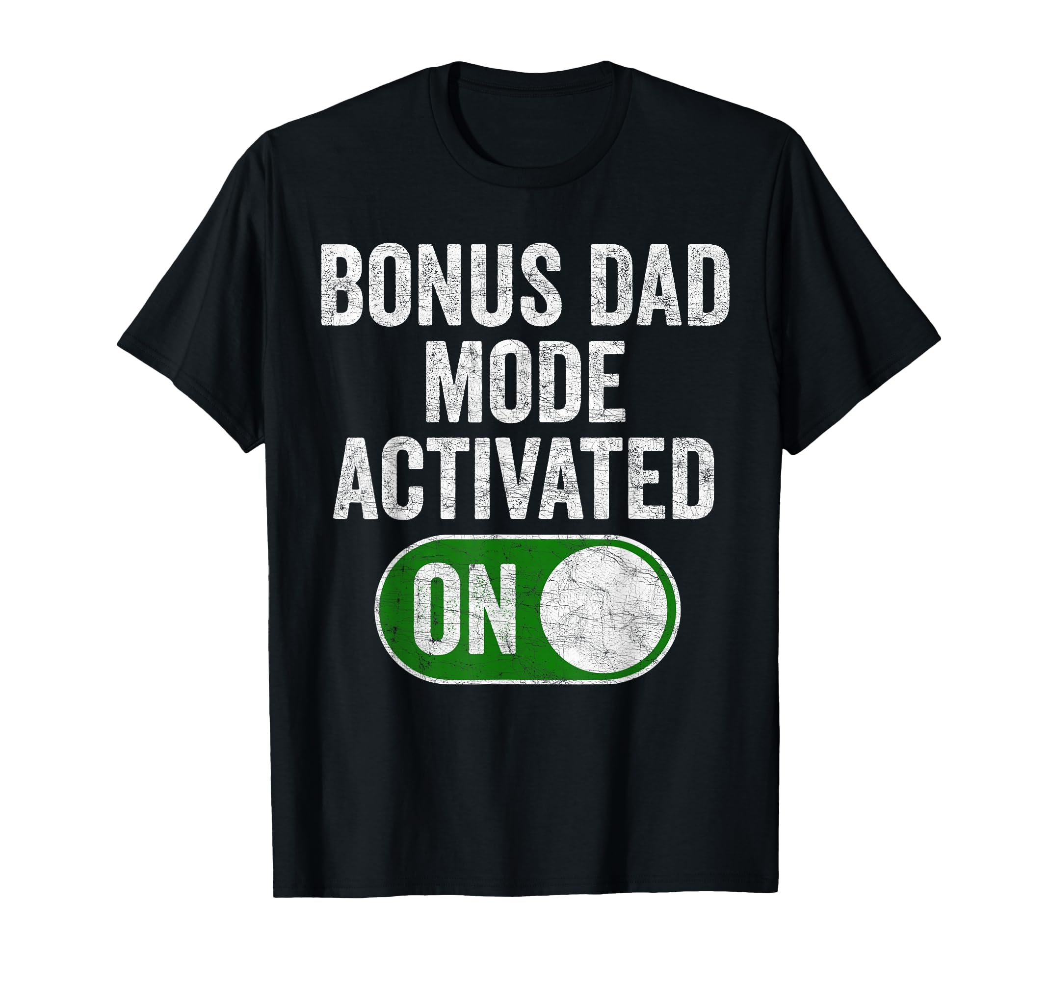 Gamer Stepdad Fathers Day Gaming Bonus T-Shirt - Custom Art Print Unisex - T-Shirt, Sweatshirt, Hoodie