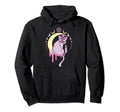 Kawaii Pastel Goth Creepy Cat Menhera Hoodie - Minimalist Print Unisex - T-Shirt, Sweatshirt, Hoodie