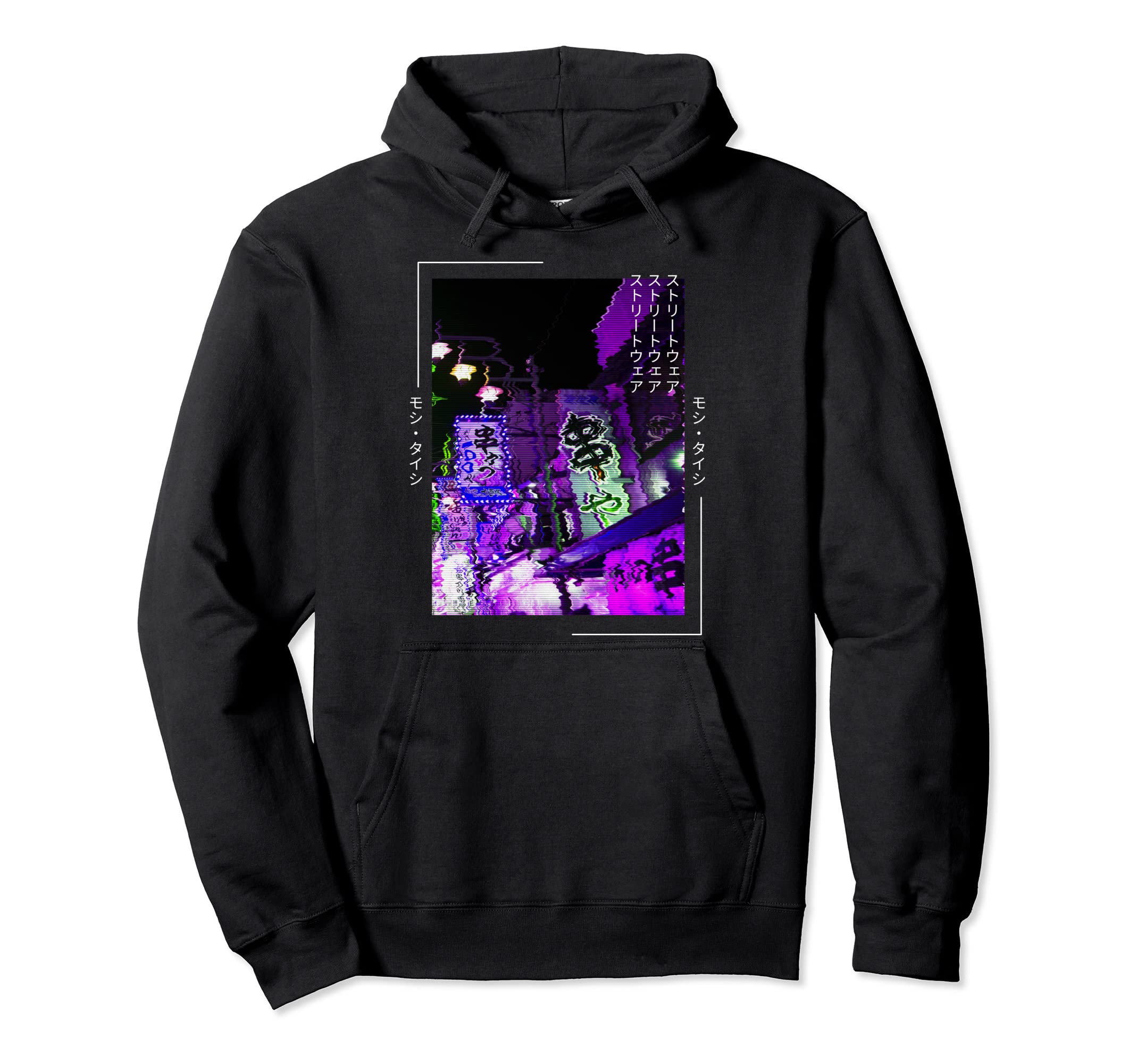 Vaporwave Aesthetic Japan 80S 90S Tokyo Hoodie - Unique Graphic Men Women - T-Shirt, Sweatshirt, Hoodie