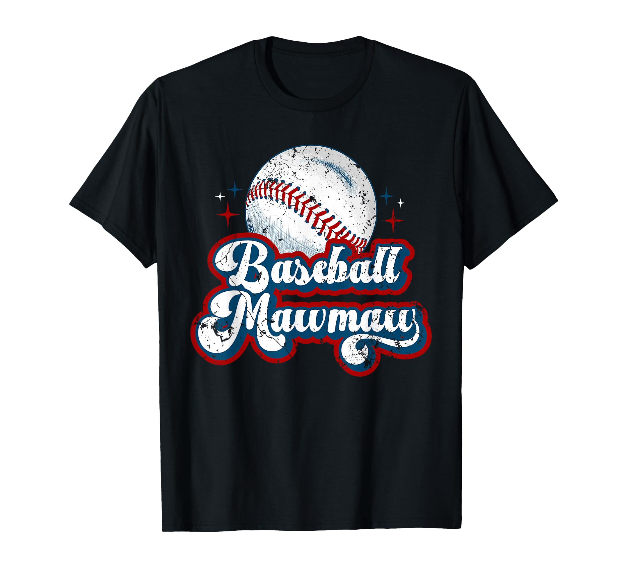 Baseball Mawmaw Baseball Player T-Shirt - Fun Novelty Design for Adults - T-Shirt, Sweatshirt, Hoodie