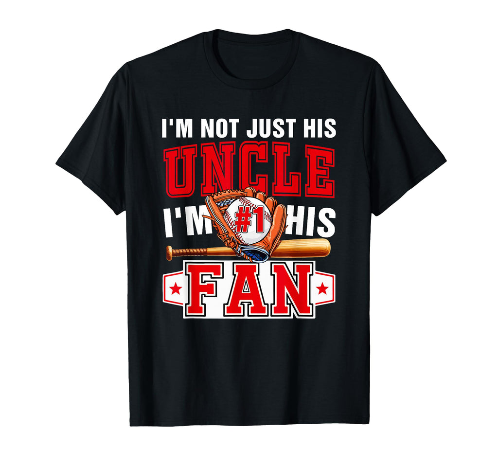 Not Just Uncle Im His Fan Proud Number T-Shirt - Trendy Graphic Men Women - T-Shirt, Sweatshirt, Hoodie