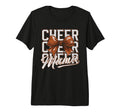 Cheer Mom Mother Bow Cheerleader T-Shirt - Casual Everyday Wear for Adults - T-Shirt, Sweatshirt, Hoodie