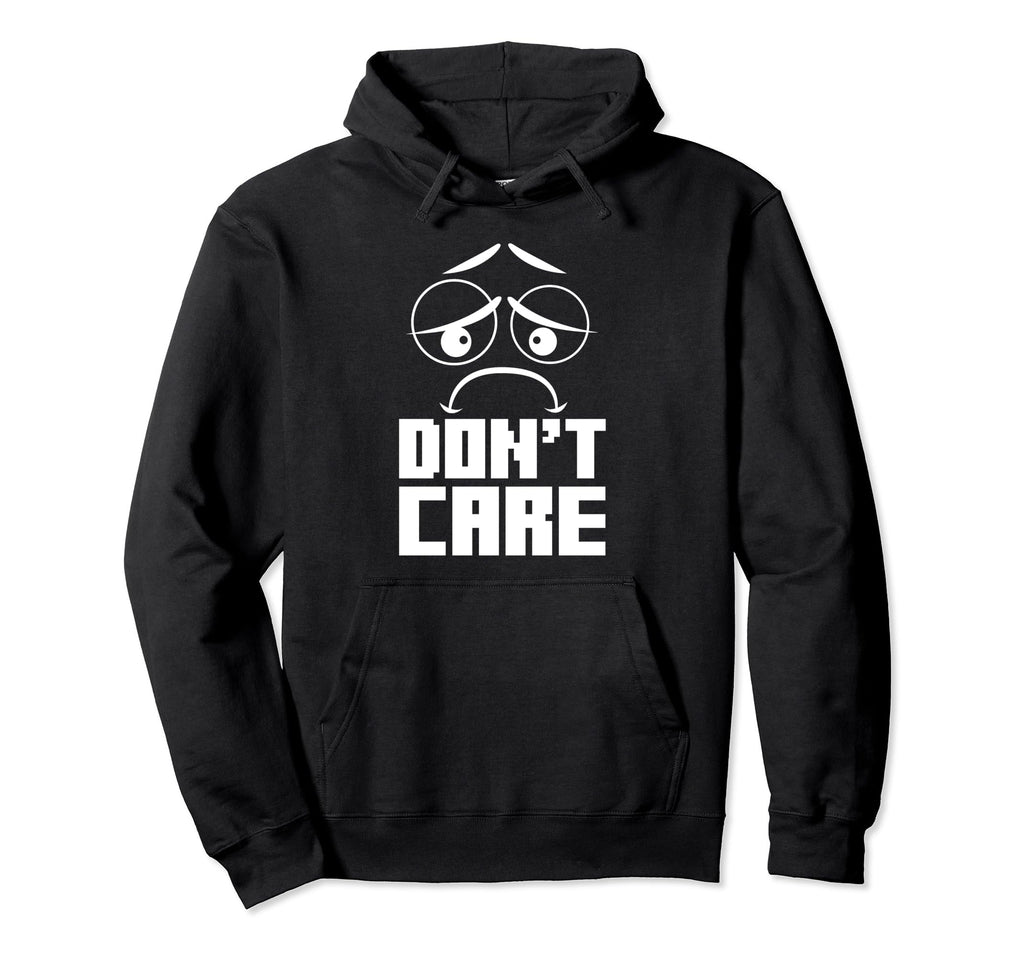 Dont Care Aesthetic Vaporwave Hoodie - Streetwear Style for Adults - T-Shirt, Sweatshirt, Hoodie
