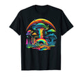 Ufo Funny Alien Mushroom 60S 80S 70S T-Shirt - Casual Everyday Wear Unisex - T-Shirt, Sweatshirt, Hoodie
