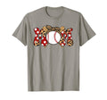 Baseball Mom Red Cheetah Leopard T-Shirt - Minimalist Print Unisex - T-Shirt, Sweatshirt, Hoodie