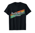 Burlington Vermont Distressed T-Shirt - Graphic Print Unisex - T-Shirt, Sweatshirt, Hoodie