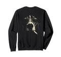 Beagle Smoking Cigarette Grunge Sweatshirt - Novelty Apparel for Adults - T-Shirt, Sweatshirt, Hoodie