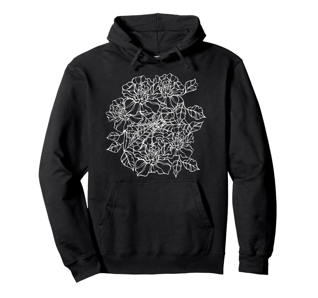 Goth Y2K Emo Alt Fairy Grunge Flower Hoodie - Trendy Graphic Men Women - T-Shirt, Sweatshirt, Hoodie