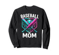 Baseball Fan Baseball Mom Sweatshirt - Streetwear Style for Adults - T-Shirt, Sweatshirt, Hoodie