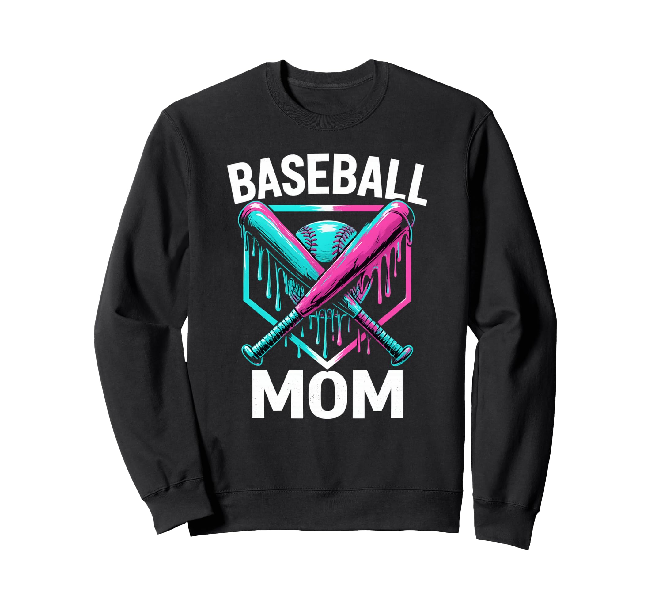 Baseball Fan Baseball Mom Sweatshirt - Streetwear Style for Adults - T-Shirt, Sweatshirt, Hoodie