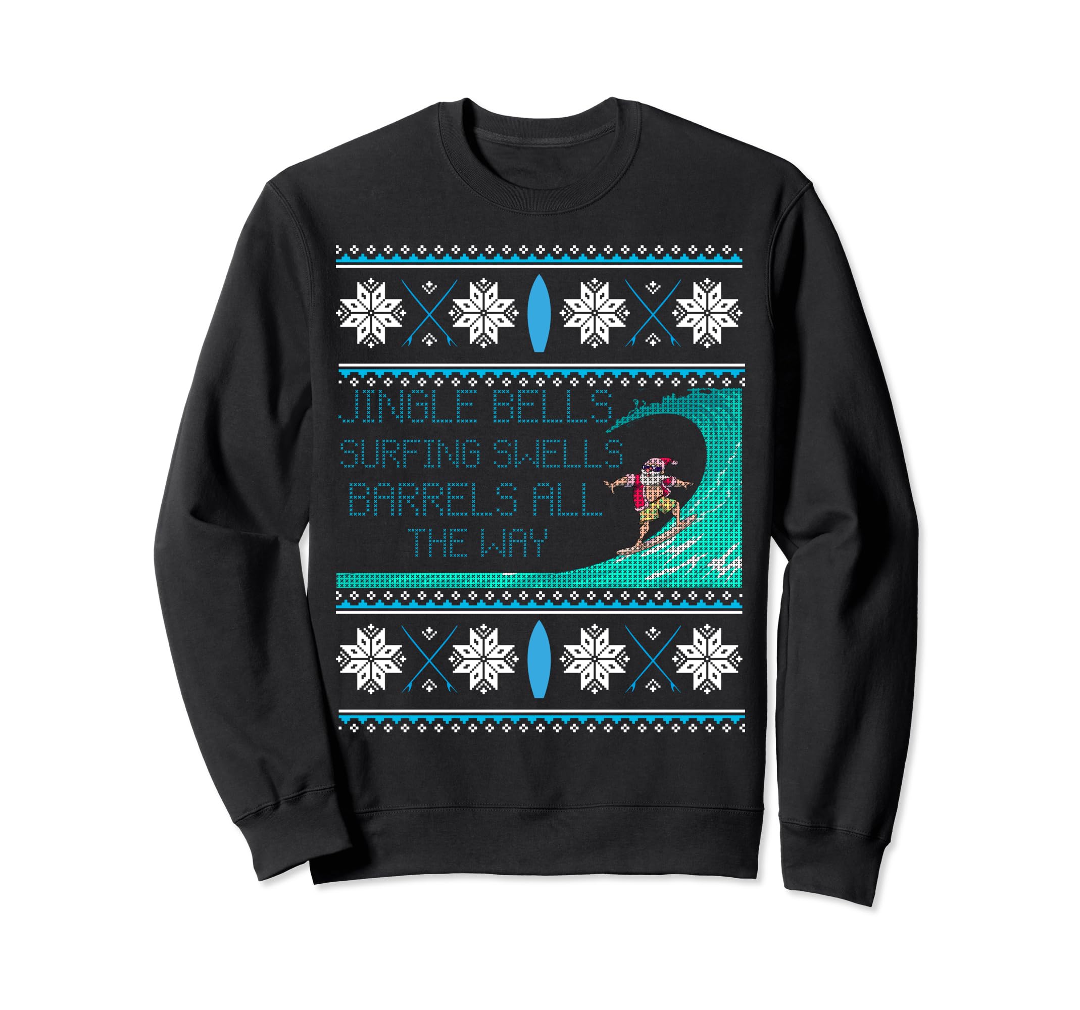 Surf Surfing Surfer Ugly Sweatshirt - Casual Everyday Wear Men Women - T-Shirt, Sweatshirt, Hoodie