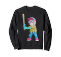 Baseball Ice Cream Drip Gamer Gifts T-Shirt - Unique Graphic Men Women - T-Shirt, Sweatshirt, Hoodie