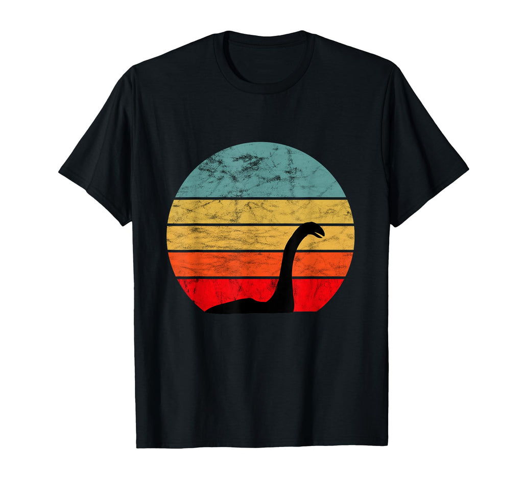 Loch Ness See Monster Sunset Nessie T-Shirt - Aesthetic Graphic Men Women - T-Shirt, Sweatshirt, Hoodie