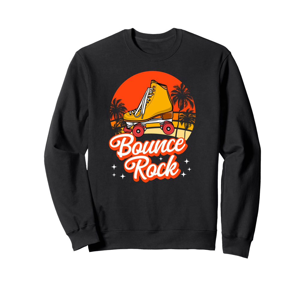 Roller Skating Skate 1970S Beach Sweatshirt - Aesthetic Graphic Men Women - T-Shirt, Sweatshirt, Hoodie