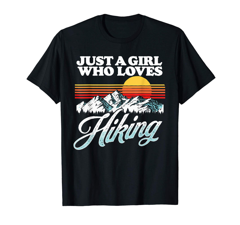 Just Who Loves Hiking Mountains T-Shirt - Casual Everyday Wear Men Women - T-Shirt, Sweatshirt, Hoodie