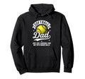 Softball Dad Like Baseball But Bigger Hoodie - Custom Art Print Unisex - T-Shirt, Sweatshirt, Hoodie