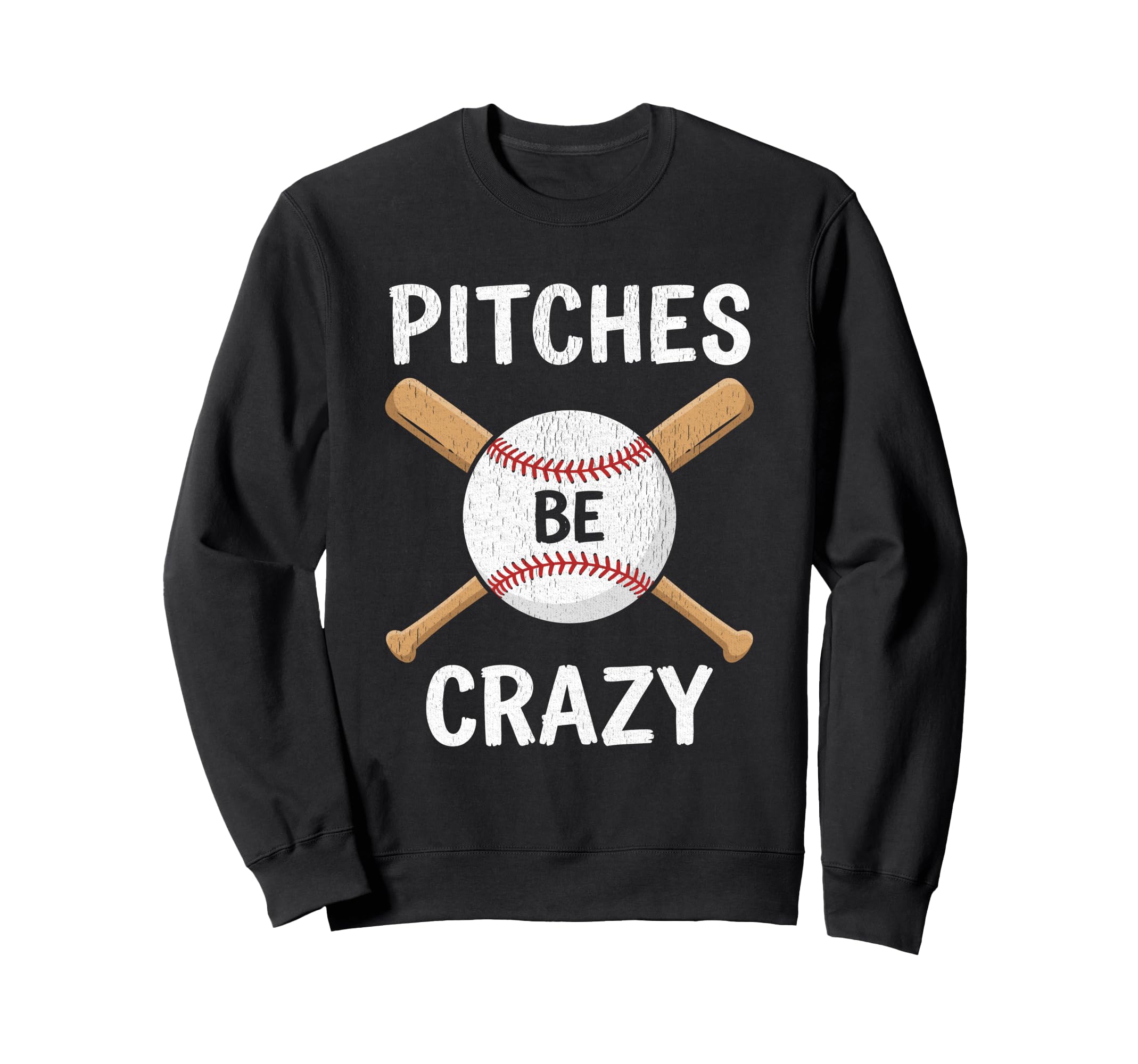 Funny Baseball Pun Novelty Tees T-Shirt - Graphic Print for Adults - T-Shirt, Sweatshirt, Hoodie