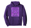 November We Wear Purple Pancreatic Cancer Hoodie - Novelty Apparel Unisex - T-Shirt, Sweatshirt, Hoodie
