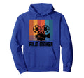 Film Maker Camera Filmmaking Crew Hoodie - Minimalist Print for Adults - T-Shirt, Sweatshirt, Hoodie