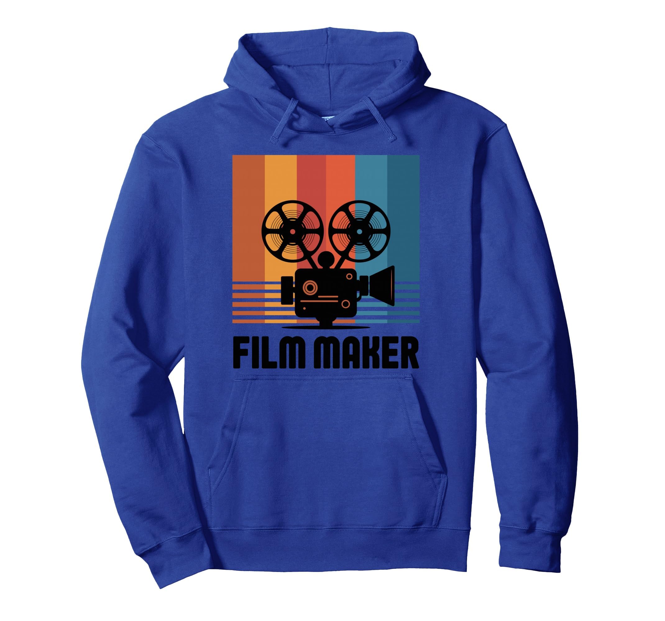 Film Maker Camera Filmmaking Crew Hoodie - Minimalist Print for Adults - T-Shirt, Sweatshirt, Hoodie