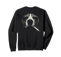 Beagle Smoking Cigarette Grunge Meme Sweatshirt - Custom Art Print Unisex - T-Shirt, Sweatshirt, Hoodie