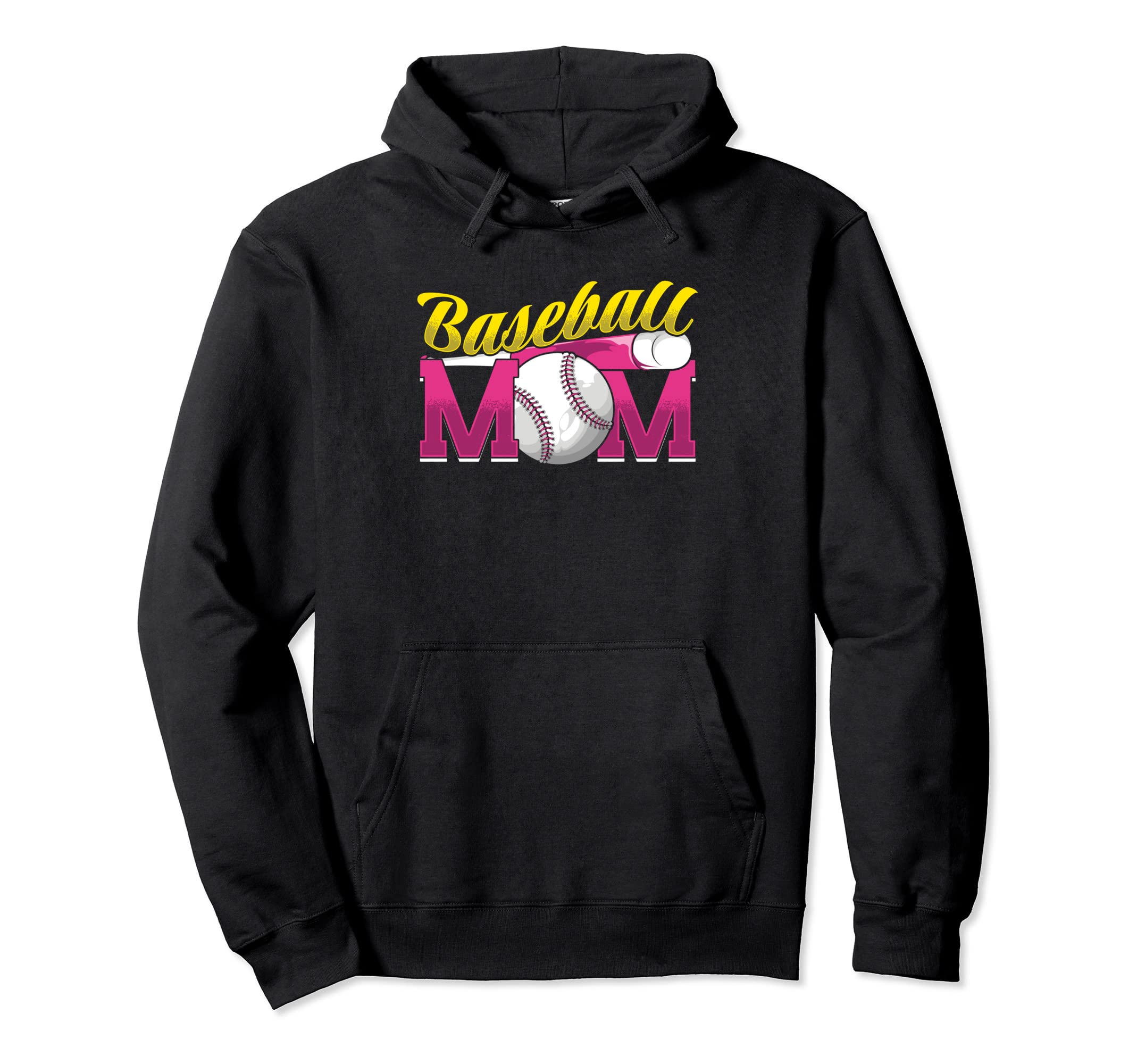Baseball Mom Pitcher Catcher Baseball Hoodie - Unique Graphic Men Women - T-Shirt, Sweatshirt, Hoodie