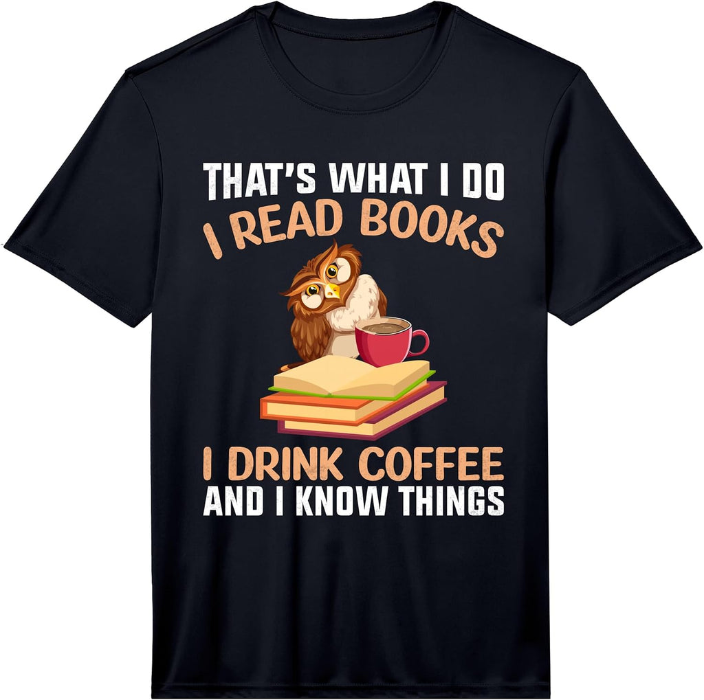 Coffee and Books Merch - Adult & Kids T-Shirts, Sweatshirts & Hoodies apparel design preview 1