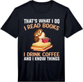 Coffee and Books Merch - Adult & Kids T-Shirts, Sweatshirts & Hoodies apparel design preview 1