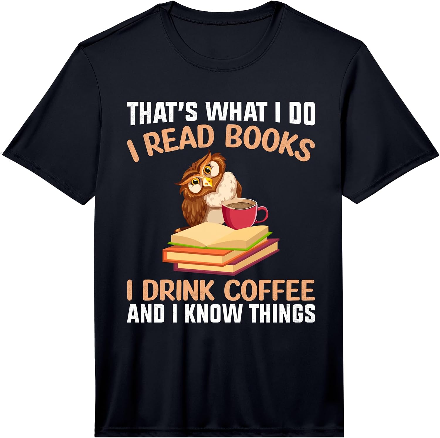 Coffee and Books Merch - Adult & Kids T-Shirts, Sweatshirts & Hoodies apparel design preview 1