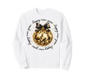 Nye Disco Ball Luxury Golden Happy Sweatshirt - Graphic Print for Adults - T-Shirt, Sweatshirt, Hoodie