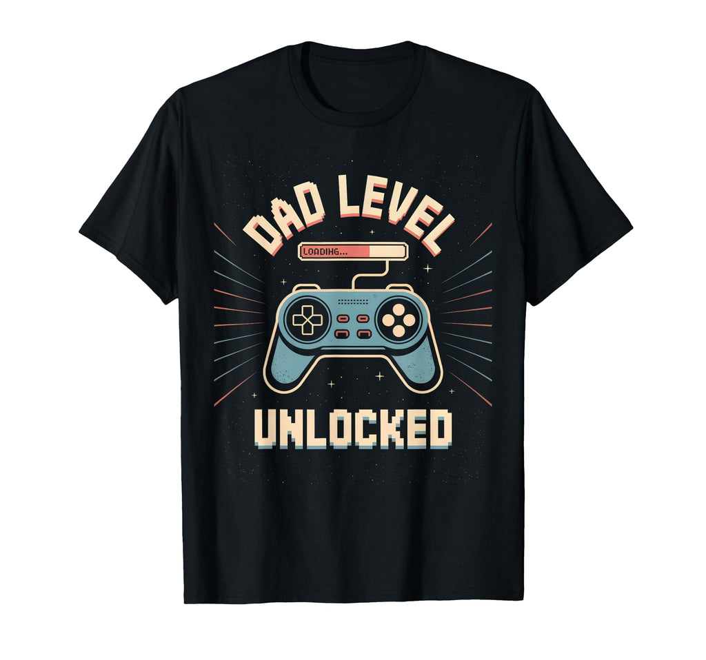 First Fathers Day Gamer Dad T-Shirt - Minimalist Print Men Women - T-Shirt, Sweatshirt, Hoodie