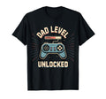First Fathers Day Gamer Dad T-Shirt - Minimalist Print Men Women - T-Shirt, Sweatshirt, Hoodie