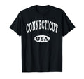 Connecticut Distressed Usa T-Shirt - Streetwear Style Unisex - T-Shirt, Sweatshirt, Hoodie